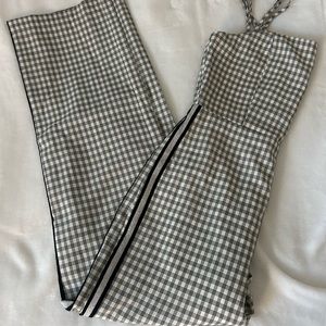 Plaid Jumpsuit